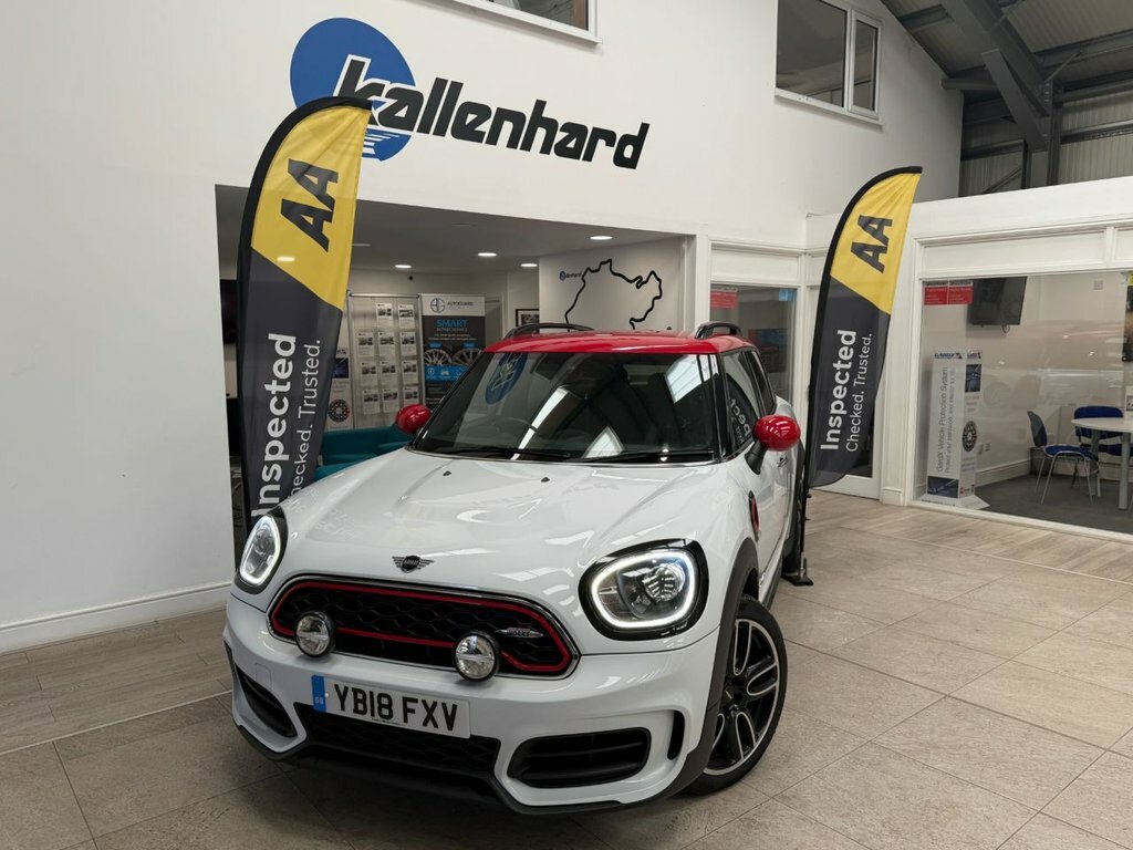Mini Countryman 2L John Cooper Works White #4