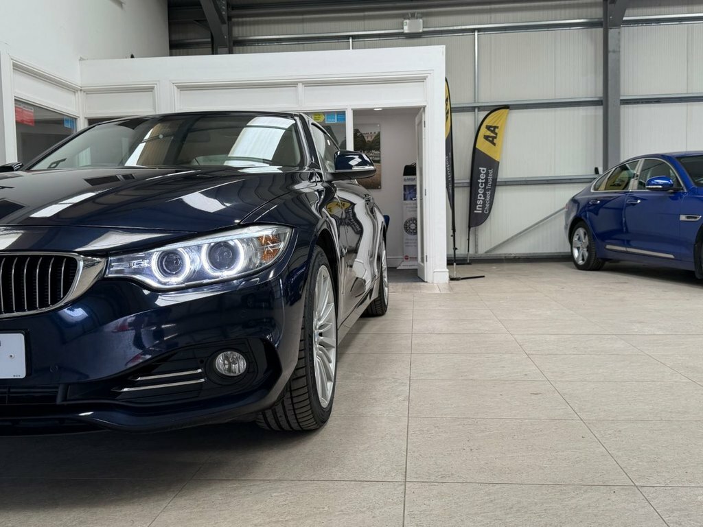 BMW 4 Series Gran Coupe 3L Luxury Blue #6