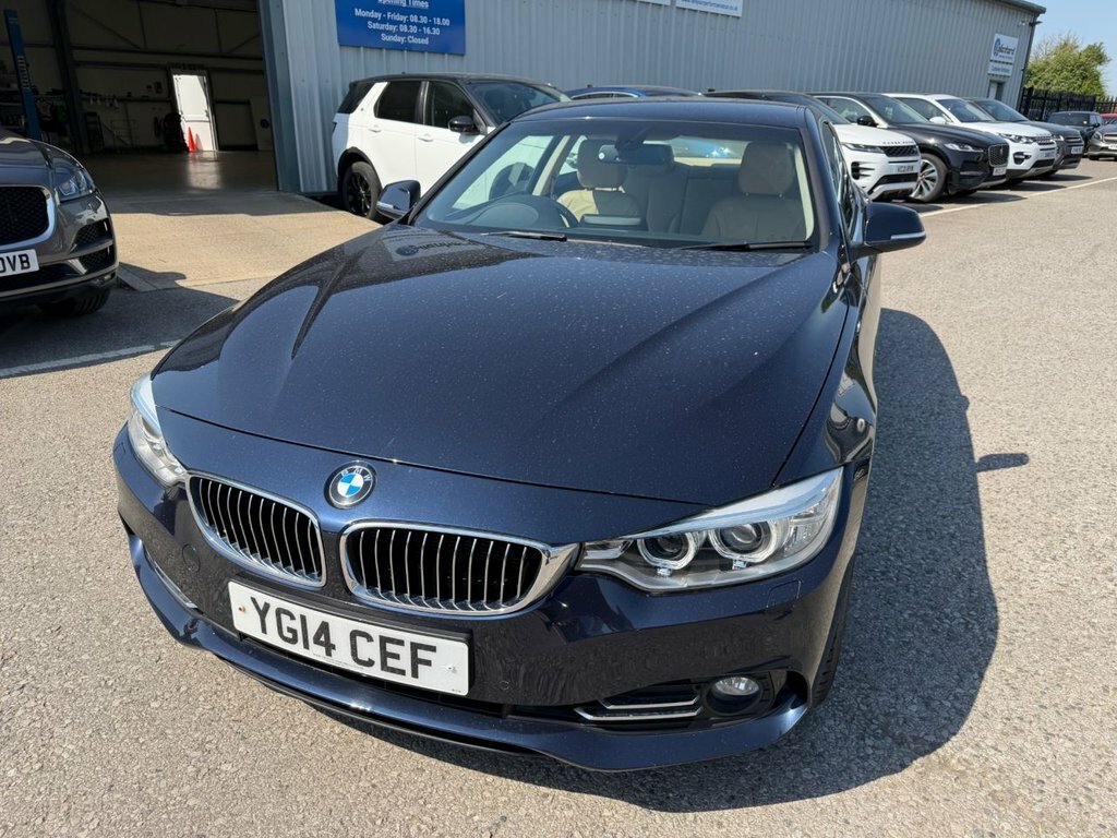 BMW 4 Series Gran Coupe 3L Luxury Blue #3