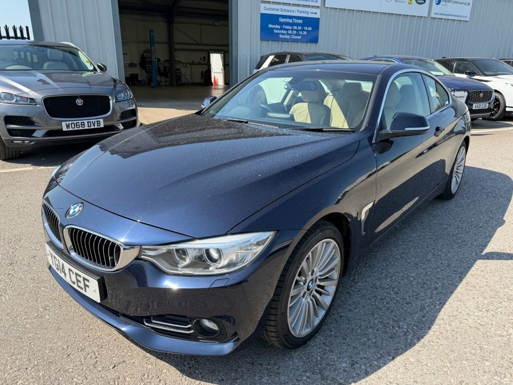 BMW 4 Series Gran Coupe 3L Luxury Blue #2