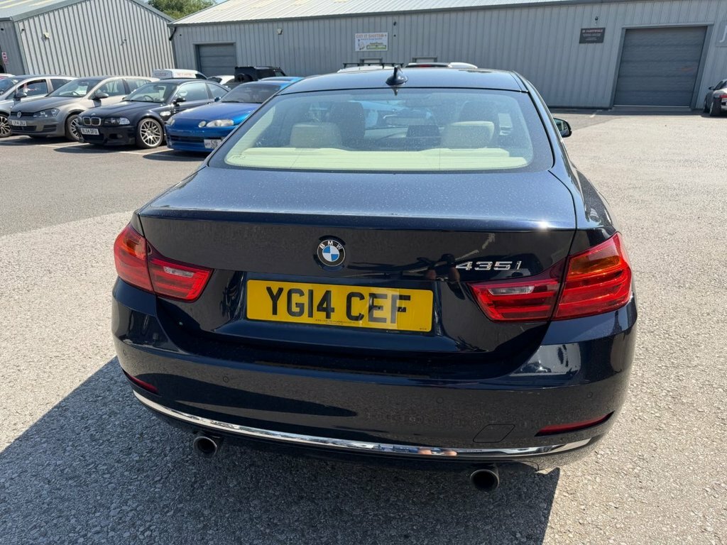 BMW 4 Series Gran Coupe 3L Luxury Blue #6