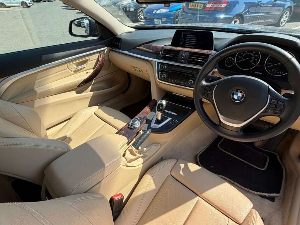 BMW 4 Series Gran Coupe 3L M Sport White #13
