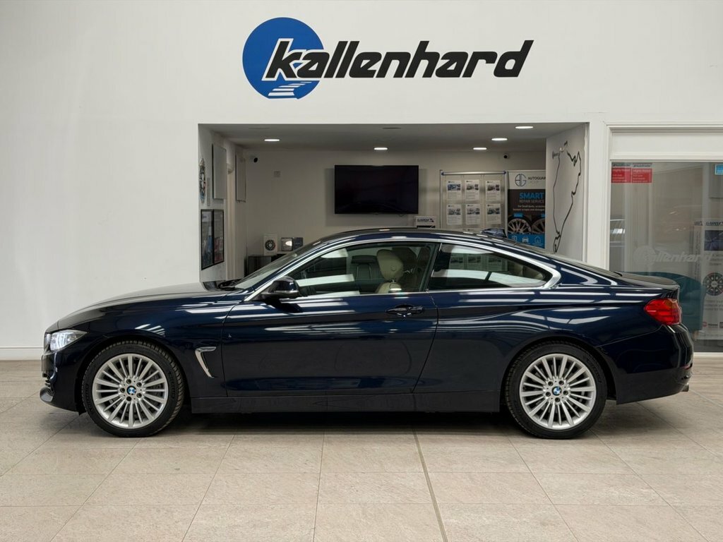 BMW 4 Series Gran Coupe 3L Luxury Blue #4