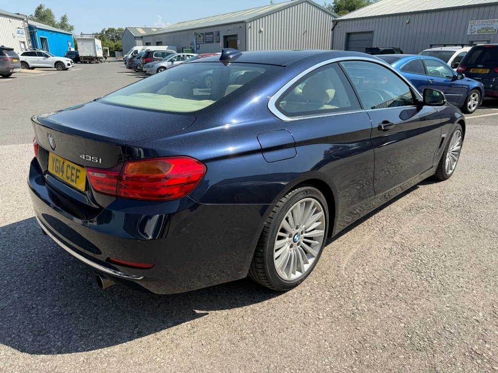 BMW 4 Series Gran Coupe 3L Luxury Blue #5