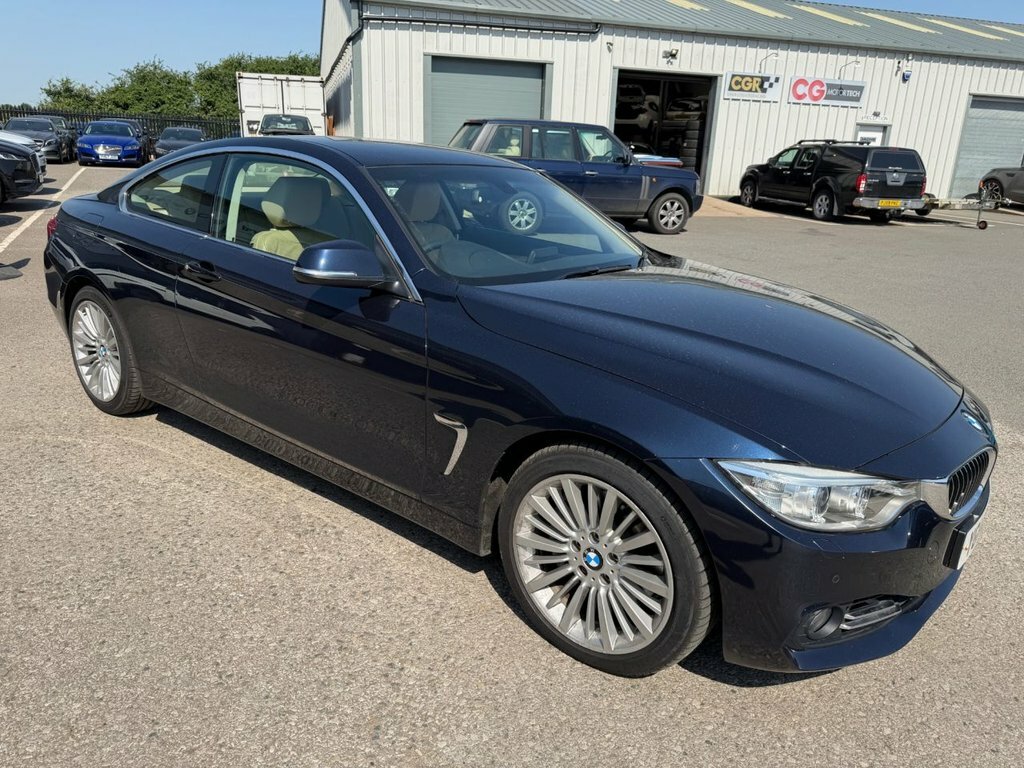 BMW 4 Series Gran Coupe 3L Luxury Blue #4
