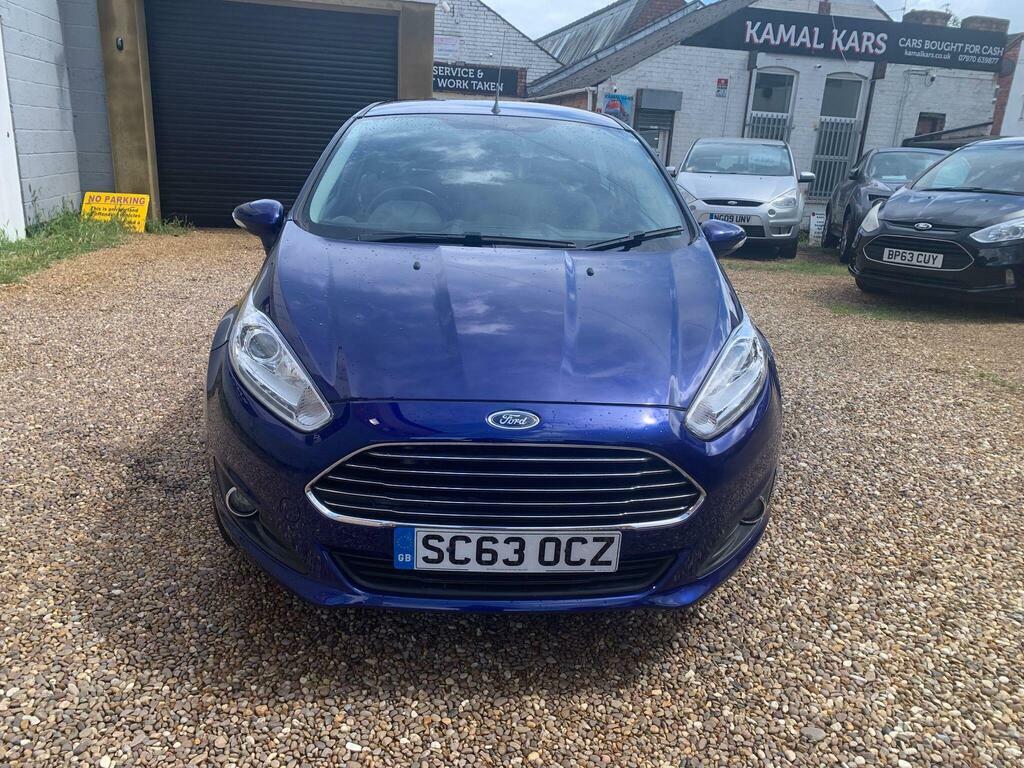 Ford Fiesta 1.6 Zetec Powershift Euro 5 SC63OCZ Blue #2