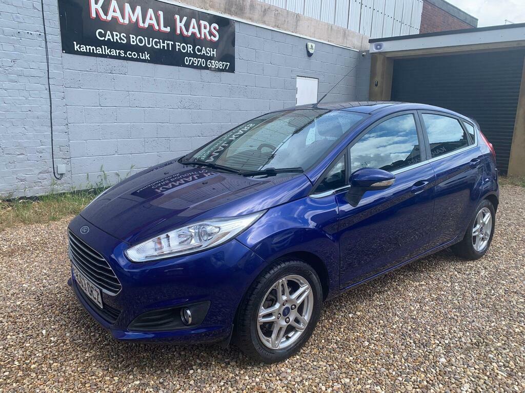 Ford Fiesta 1.6 Zetec Powershift Euro 5 SC63OCZ Blue #3