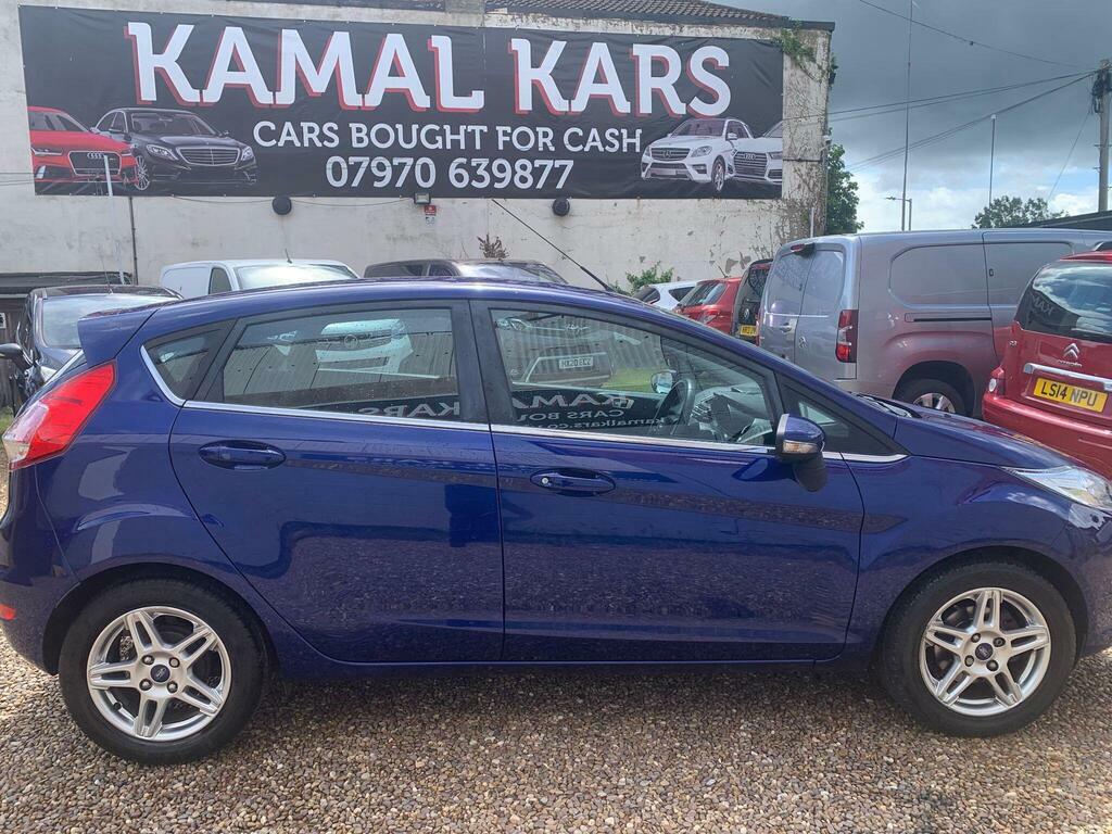 Ford Fiesta 1.6 Zetec Powershift Euro 5 SC63OCZ Blue #6