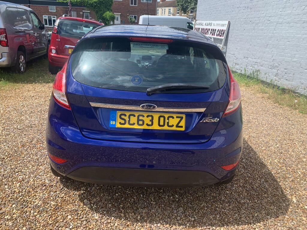Ford Fiesta 1.6 Zetec Powershift Euro 5 SC63OCZ Blue #5