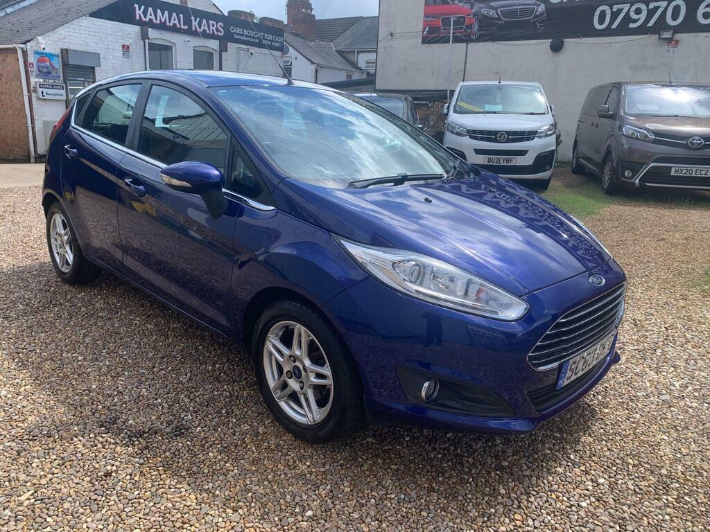 Ford Fiesta 1.6 Zetec Powershift Euro 5 Blue