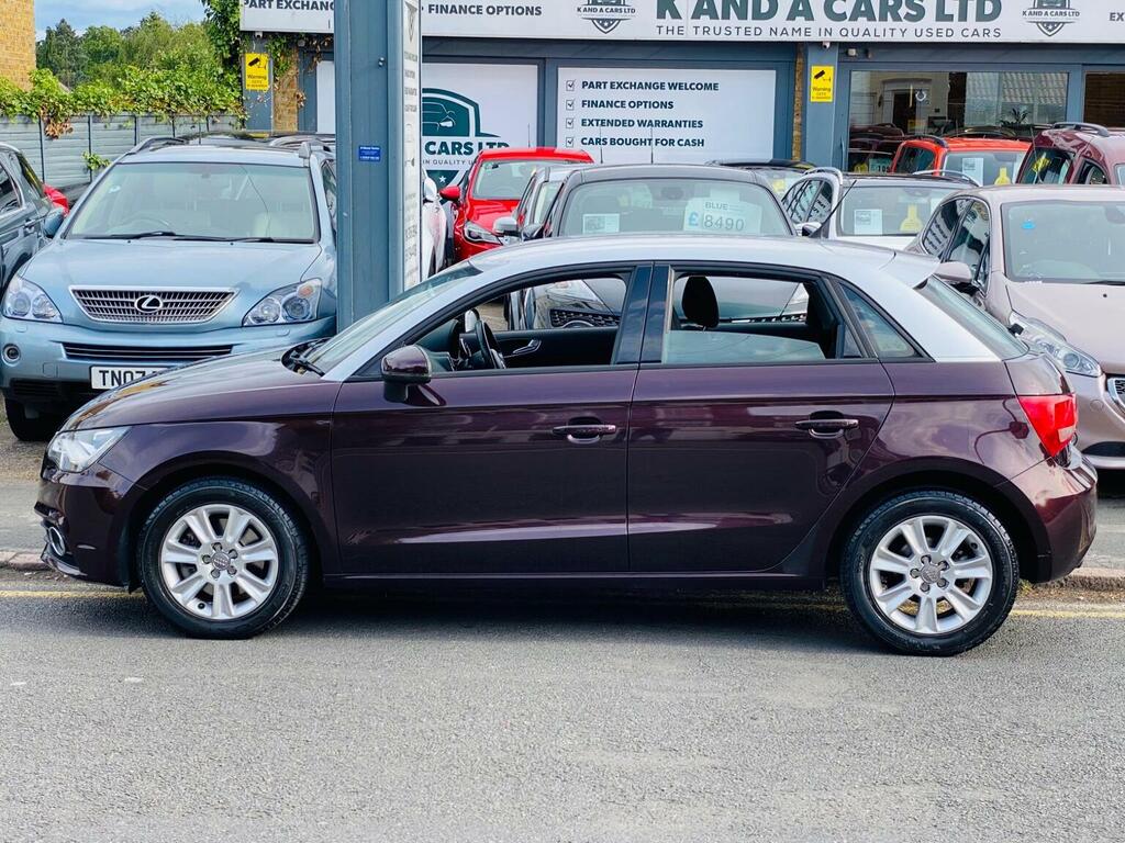 Audi A1 Hatchback 1.4 Tfsi Sport Sportback S Tr BW12FHP Red #5