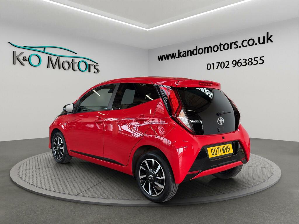 Toyota Aygo 1.0 Vvt-i X-trend Euro 6 Ss GU71WVH Red #4