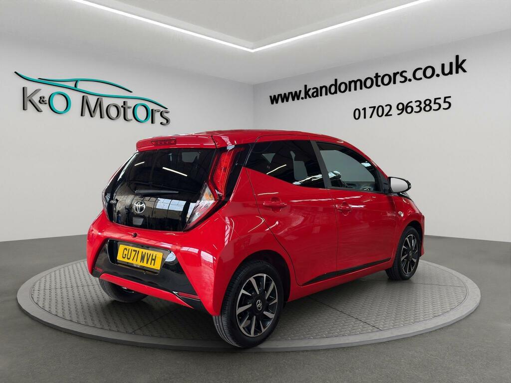 Toyota Aygo 1.0 Vvt-i X-trend Euro 6 Ss GU71WVH Red #6