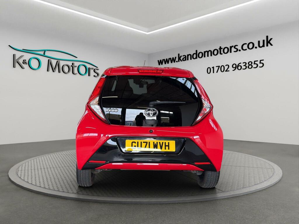Toyota Aygo 1.0 Vvt-i X-trend Euro 6 Ss GU71WVH Red #5