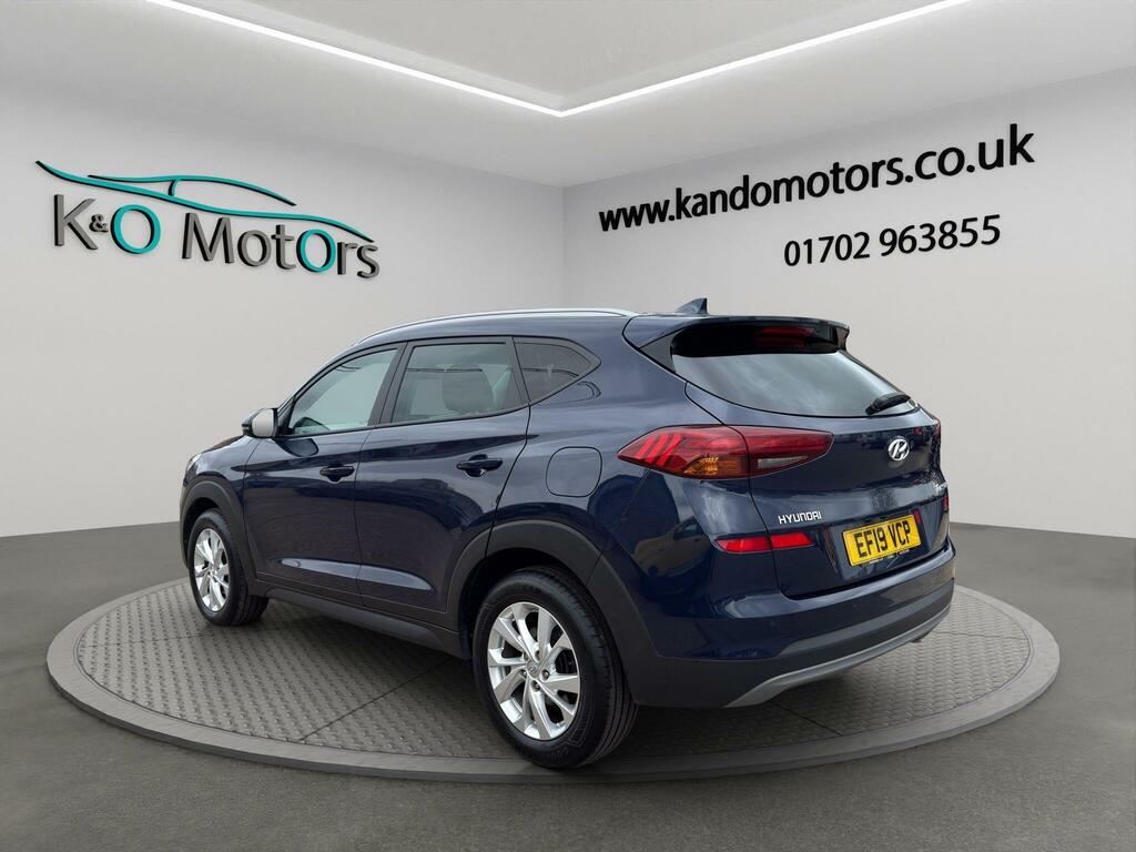 Hyundai Tucson 1.6 T-gdi Se Nav Dct Euro 6 Ss Blue #4