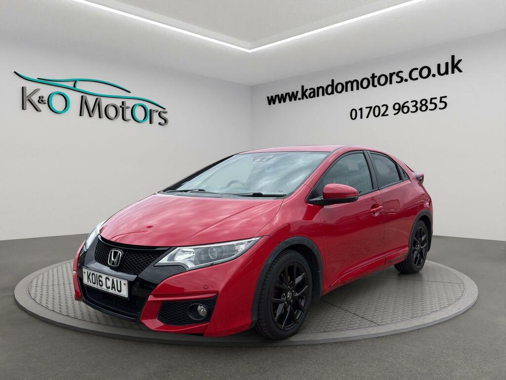 Honda Civic 1.8 I-vtec Sport Navi Euro 6 Ss Red