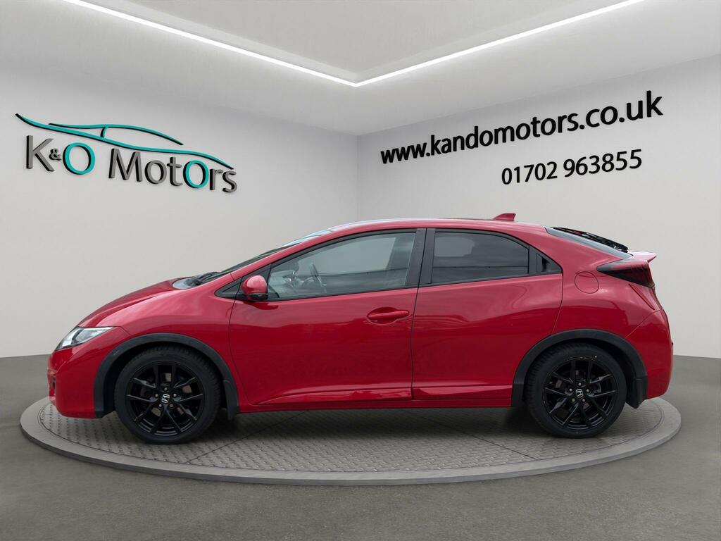 Honda Civic 1.8 I-vtec Sport Navi Euro 6 Ss KO16CAU Red #3