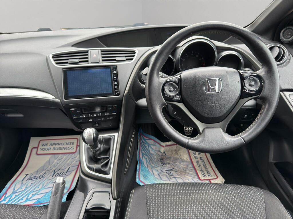 Honda Civic 1.8 I-vtec Sport Navi Euro 6 Ss KO16CAU Red #2