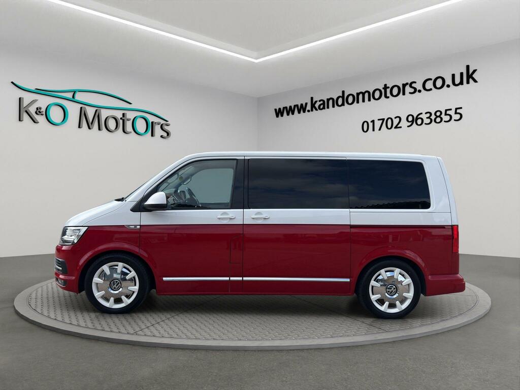 Volkswagen Caravelle 2.0 Bitdi Bluemotion Tech Generation Six Dsg Euro WN16ZHP Red #3