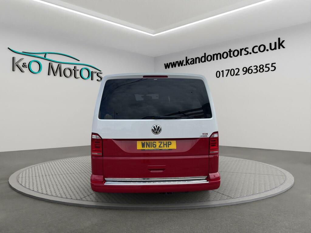 Volkswagen Caravelle 2.0 Bitdi Bluemotion Tech Generation Six Dsg Euro WN16ZHP Red #5