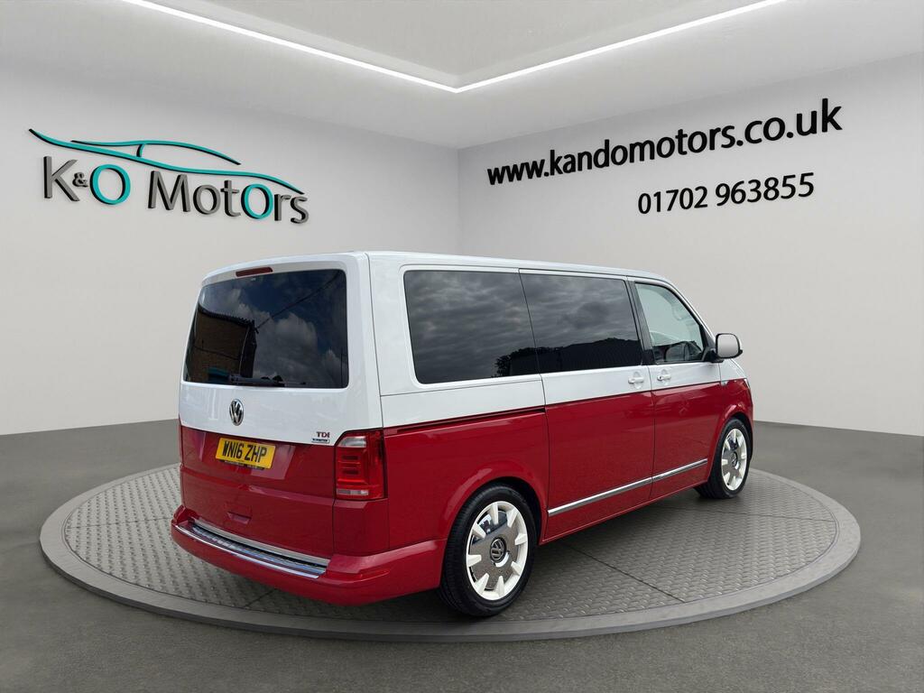 Volkswagen Caravelle 2.0 Bitdi Bluemotion Tech Generation Six Dsg Euro WN16ZHP Red #6