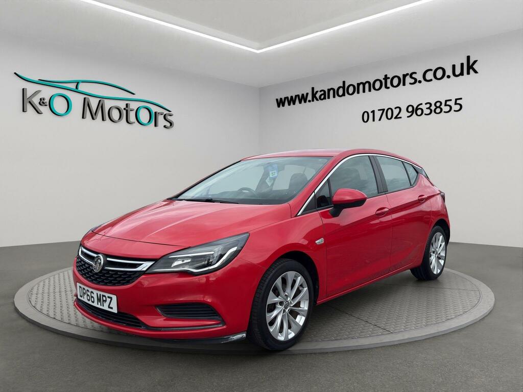 Vauxhall Astra 1.0I Turbo Ecoflex Tech Line Euro 6 Ss Red