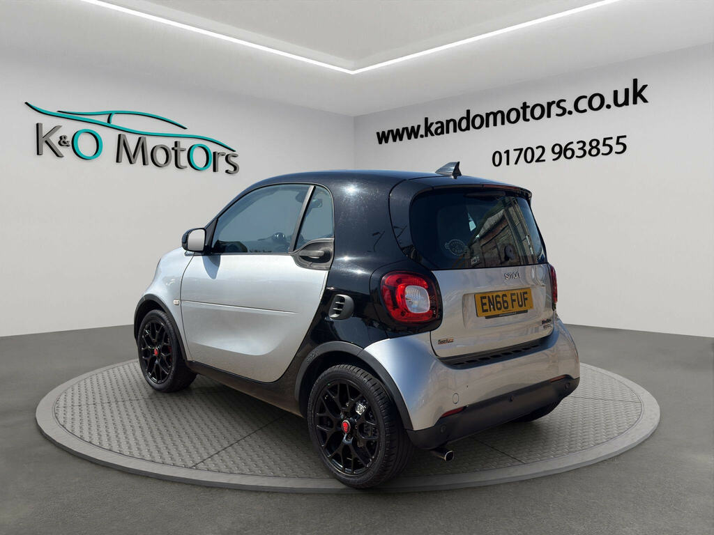 Smart Fortwo 1.0 Prime Sport Premium Twinamic Euro 6 Ss Silver #4