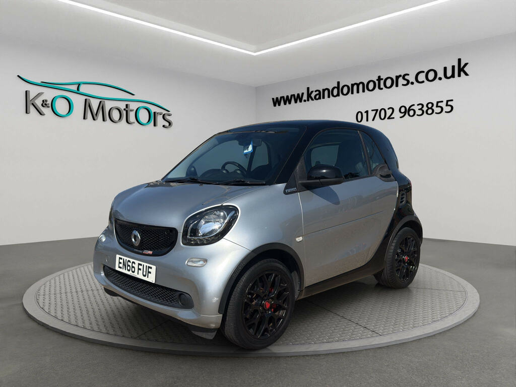 Smart Fortwo 1.0 Prime Sport Premium Twinamic Euro 6 Ss Silver