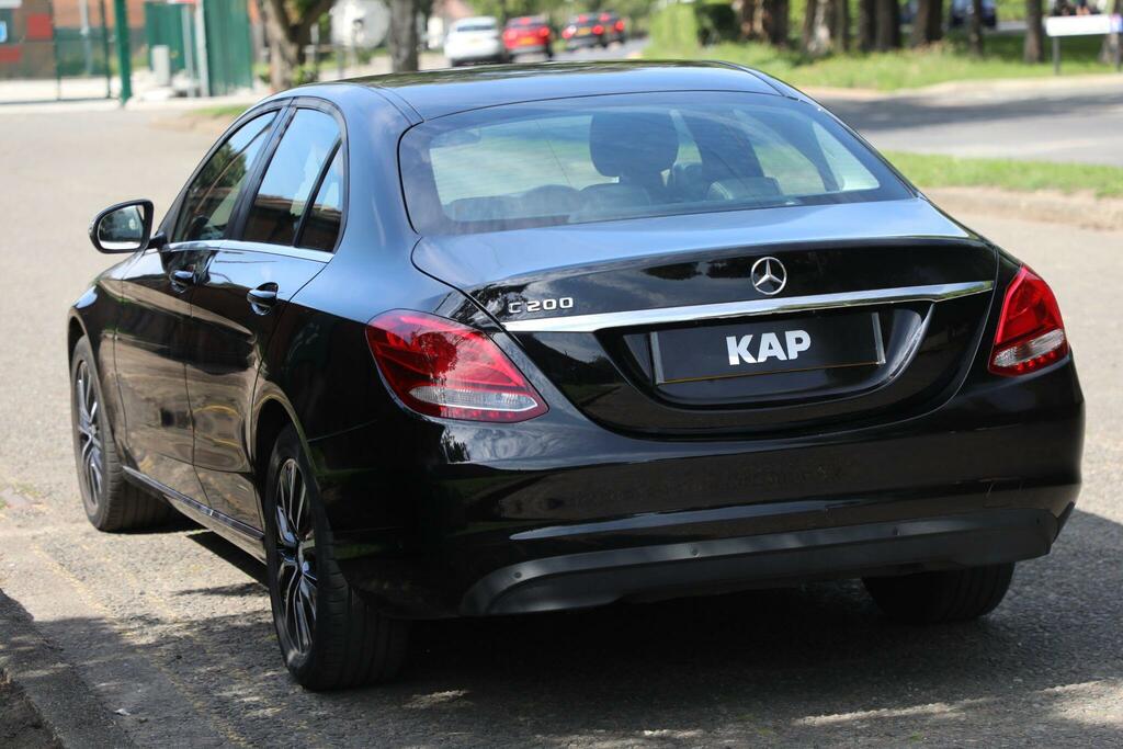 Mercedes-Benz C Class Se 1.5 C200 Mhev Eq Boost Se G-tronic Euro 6 Ss Black #4