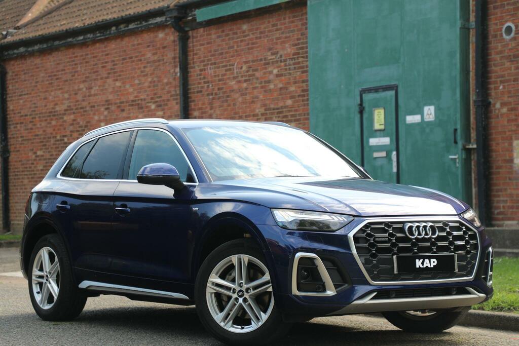 Audi Q5 S Line 2.0 Tfsi 45 S Line S Tronic Quattro Euro 6 Blue