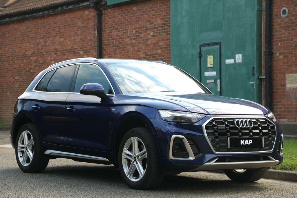 Audi Q5 S Line 2.0 Tfsi 45 S Line S Tronic Quattro Euro 6 Blue #5