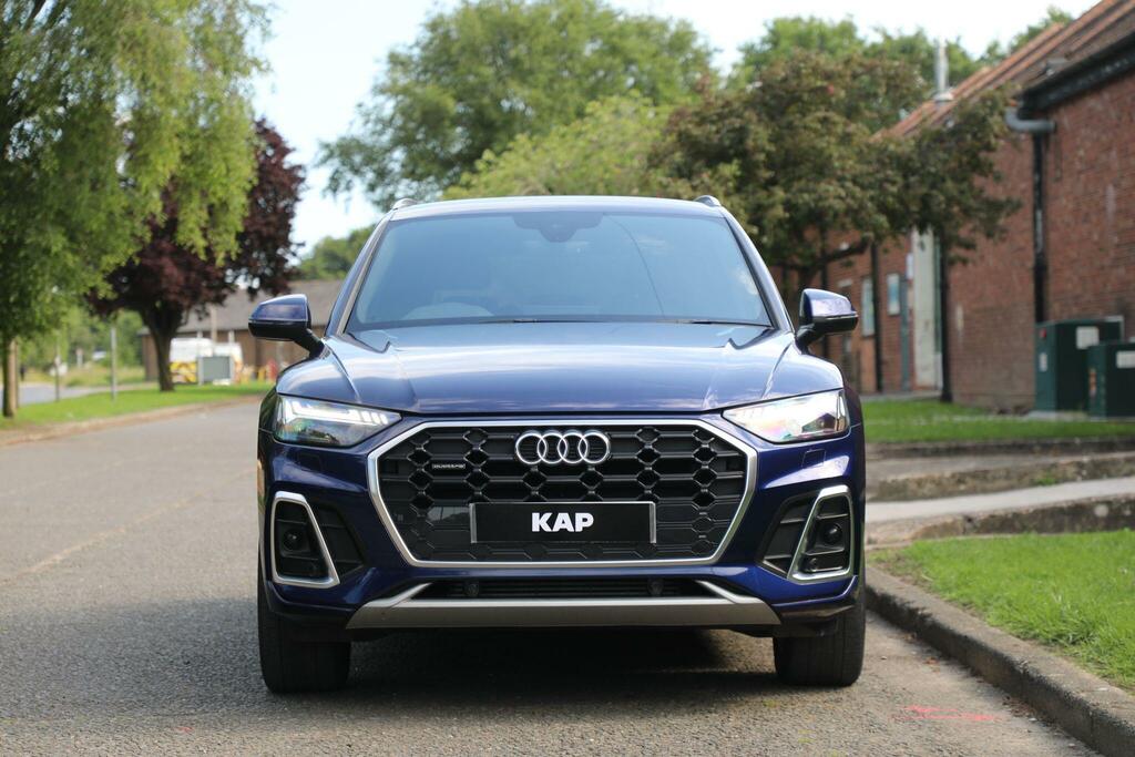 Audi Q5 S Line 2.0 Tfsi 45 S Line S Tronic Quattro Euro 6 Blue #2
