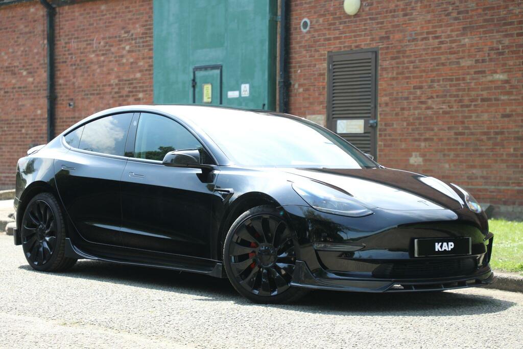 Tesla Model 3 Long Range Dual Motor Long Range 4Wde Black