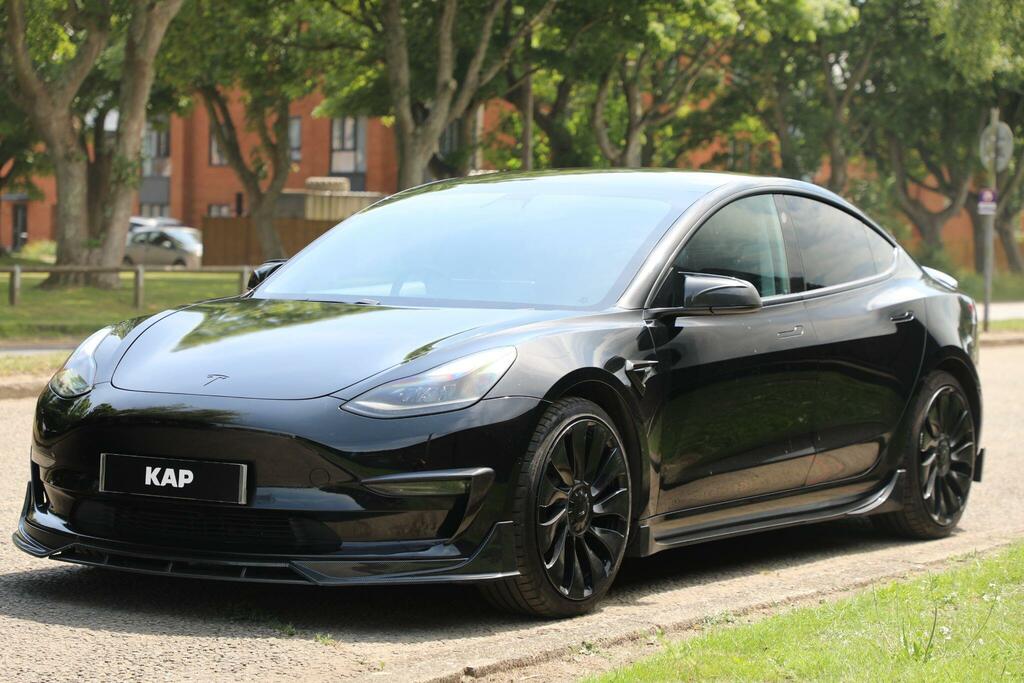 Tesla Model 3 Long Range Dual Motor Long Range 4Wde Black #3