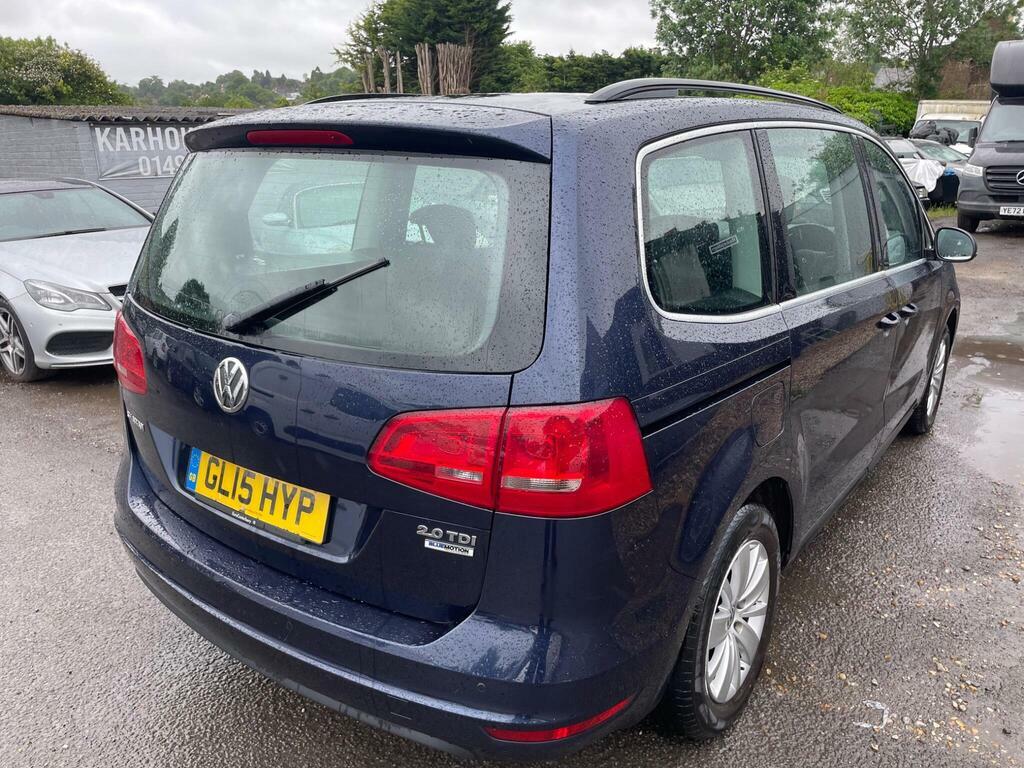 Volkswagen Sharan 2.0 Tdi Bluemotion Tech Se Euro 5 S S Blue #6