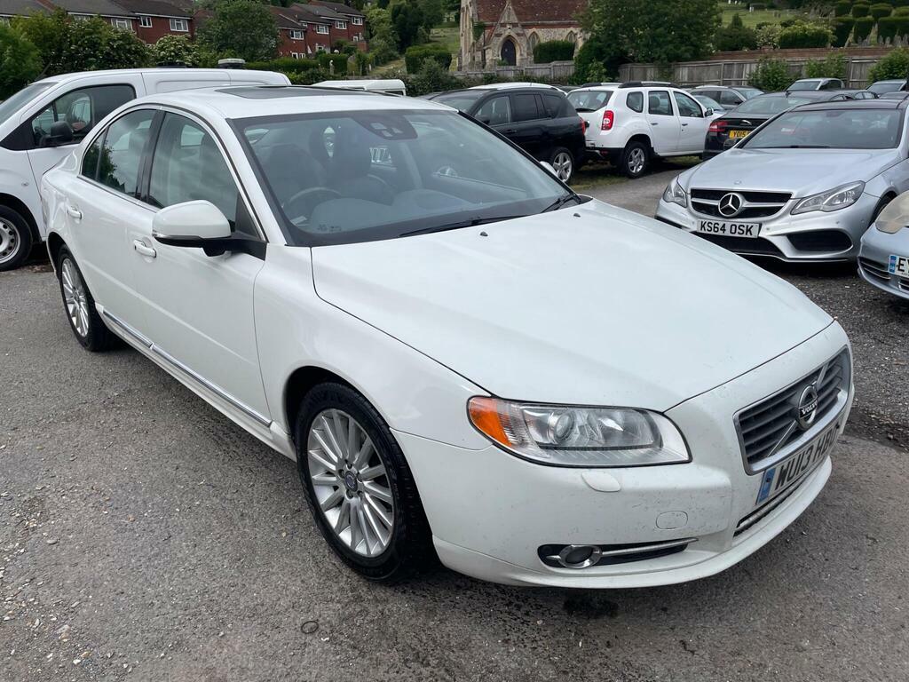 Volvo S80 2.4 D5 Se Lux Geartronic Euro 5 White