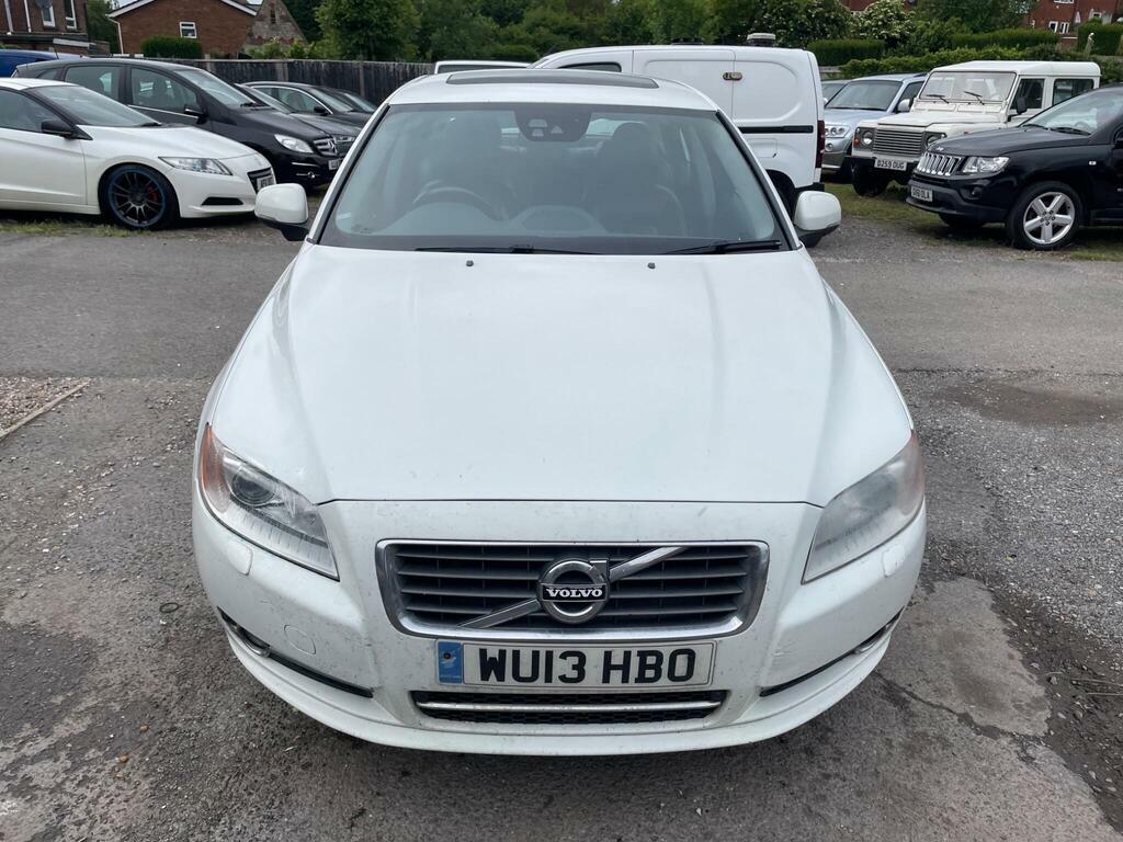 Volvo S80 2.4 D5 Se Lux Geartronic Euro 5 White #2