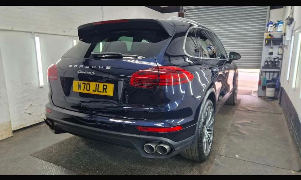 Porsche Cayenne D V8 S Tiptronic S 2 Owners,fsh,2015 Model Blue #2