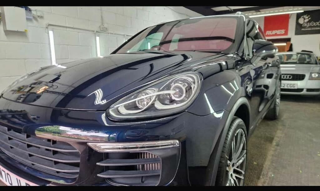 Porsche Cayenne D V8 S Tiptronic S 2 Owners,fsh,2015 Model Blue #5