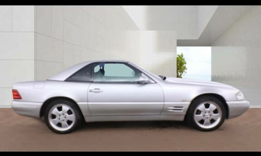 Mercedes-Benz SL Class Sl320 3.2 V6 Convertible Facelift Example,fsh Su Silver #3