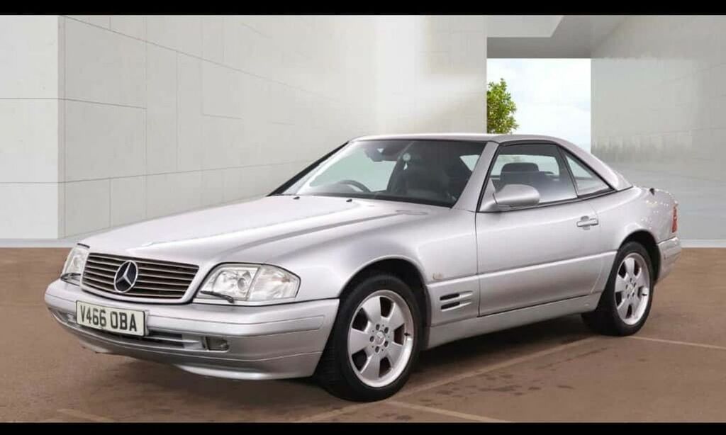 Mercedes-Benz SL Class Sl320 3.2 V6 Convertible Facelift Example,fsh Su Silver #4