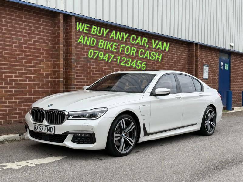BMW 7 Series 740E M Sport - 2017 White