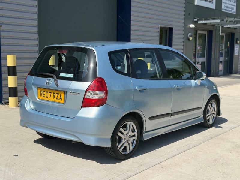 Honda Jazz 1.4 I-dsi Sport Cvt-7 - 2007 Blue #6