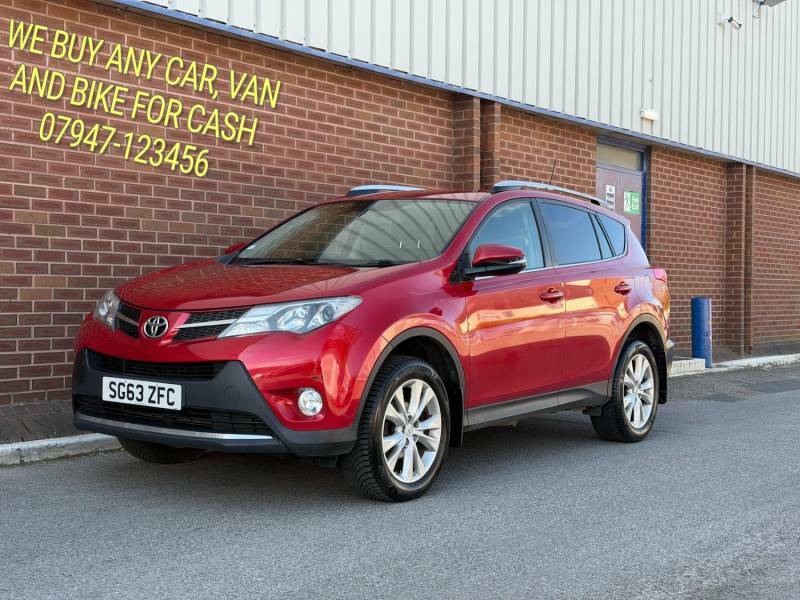Toyota Rav 4 2.2 D-4d Invincible - 2013 Red