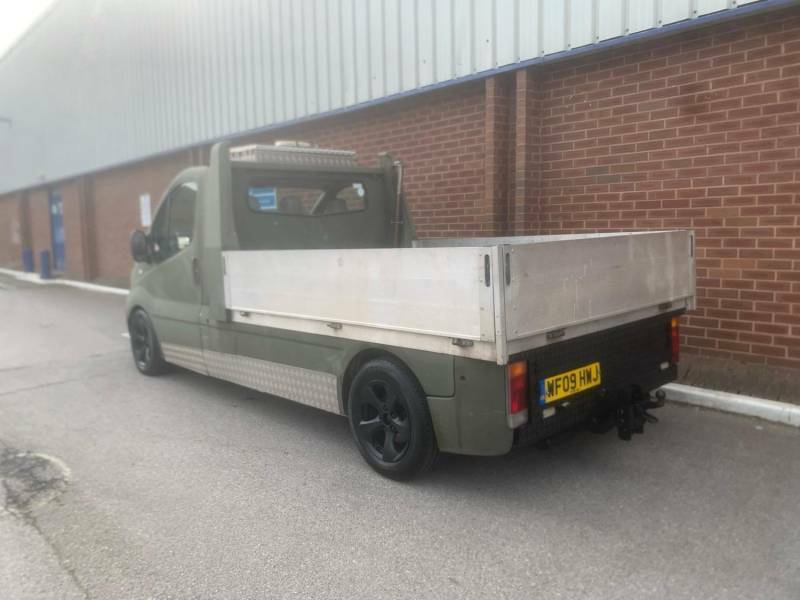 Renault Trafic Pcll29dci 115 Platform Cab - 2009 Green #5