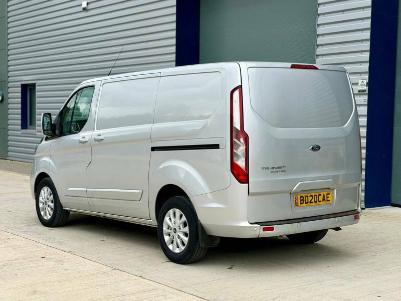 Ford Transit Custom 2.0 Ecoblue 170Ps Low Roof Limited Van Silver #5