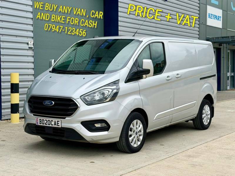Ford Transit Custom 2.0 Ecoblue 170Ps Low Roof Limited Van Silver