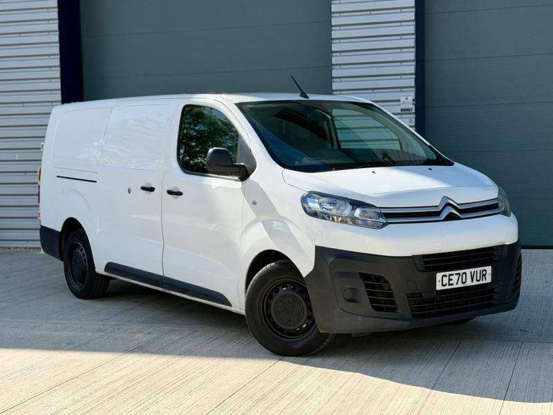 Citroen Dispatch 1200 1.5 Bluehdi 100 Van Enterprise Lwb White #2