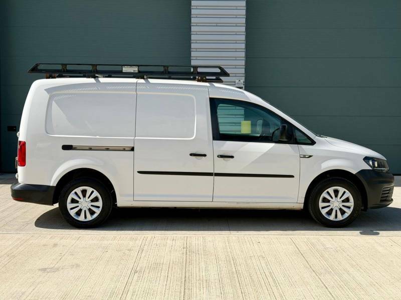 Volkswagen Caddy Maxi 2.0 Tdi Bluemotion Tech 102Ps Startline Van White #4