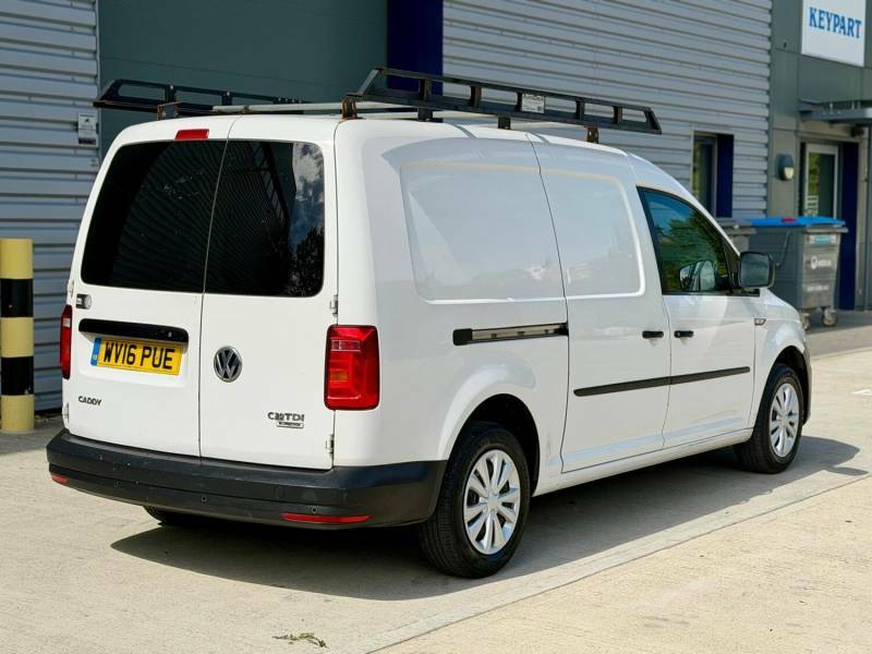 Volkswagen Caddy Maxi 2.0 Tdi Bluemotion Tech 102Ps Startline Van White #6